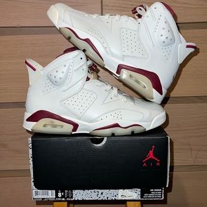 Retro 6s Maroon Size 8.5